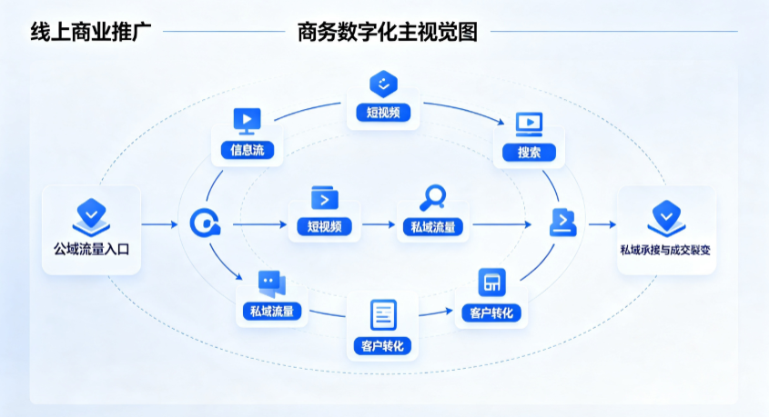 阜康市线上商业推广怎么做？全域流量闭环搭建与低成本转化实战指南